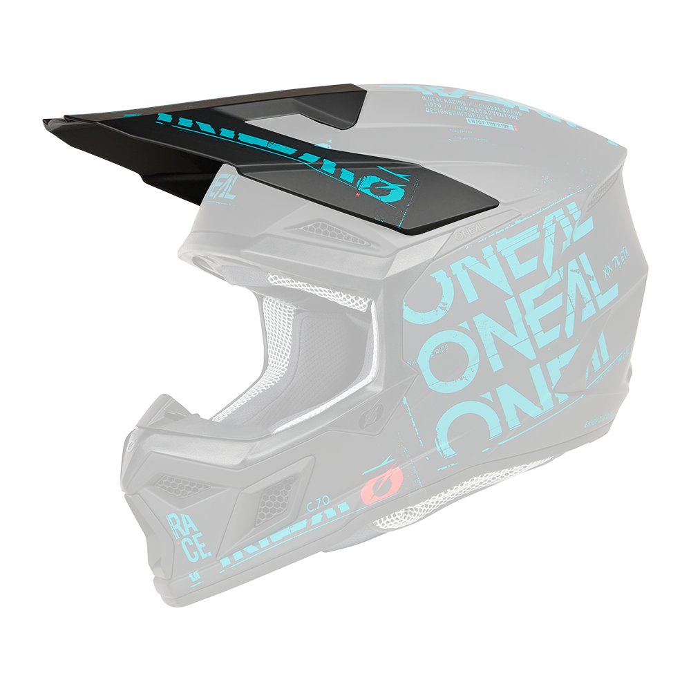 Spare visor for 3SRS Static helmet