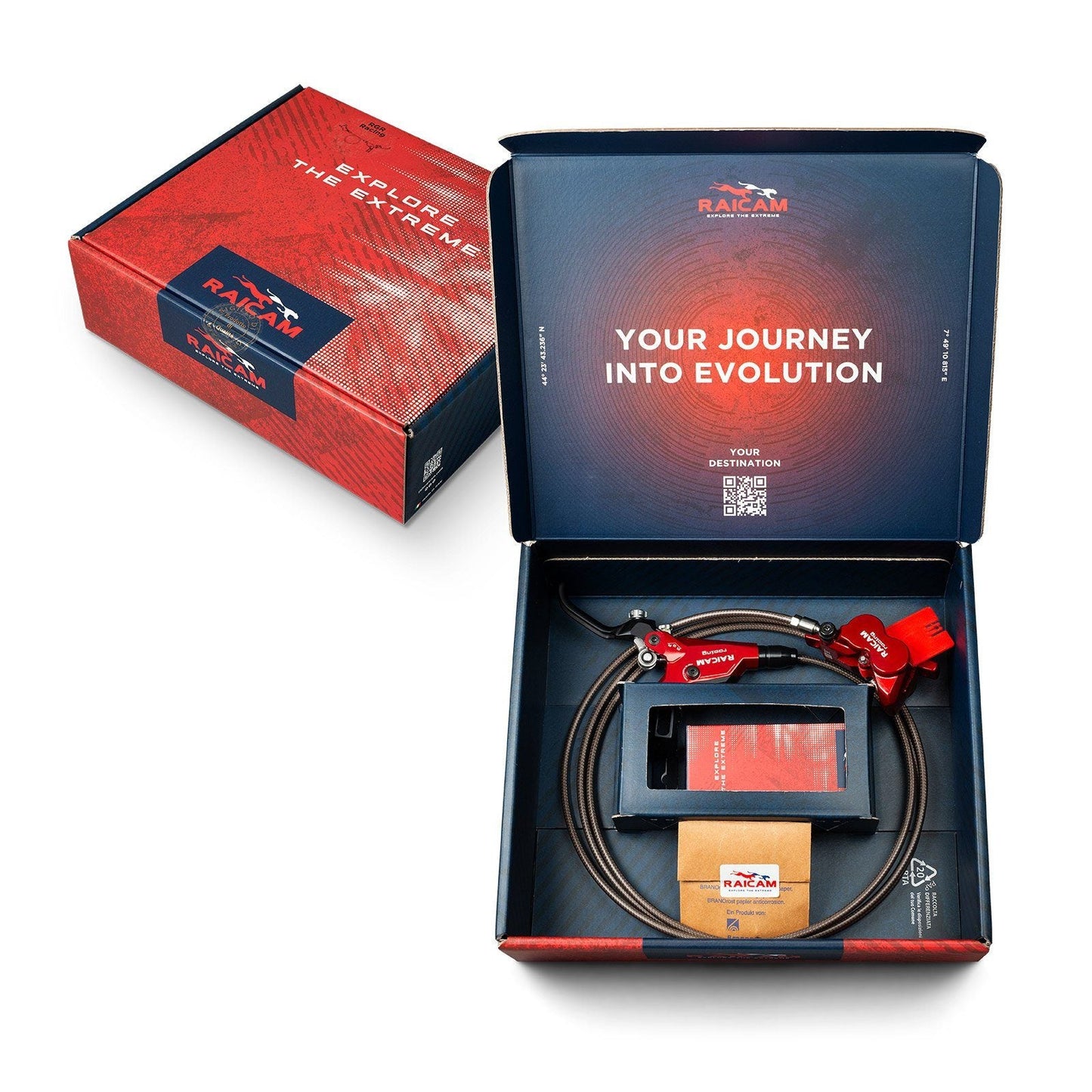 Hamulec tarczowy Raicam RGR Racing 4-tłokowy