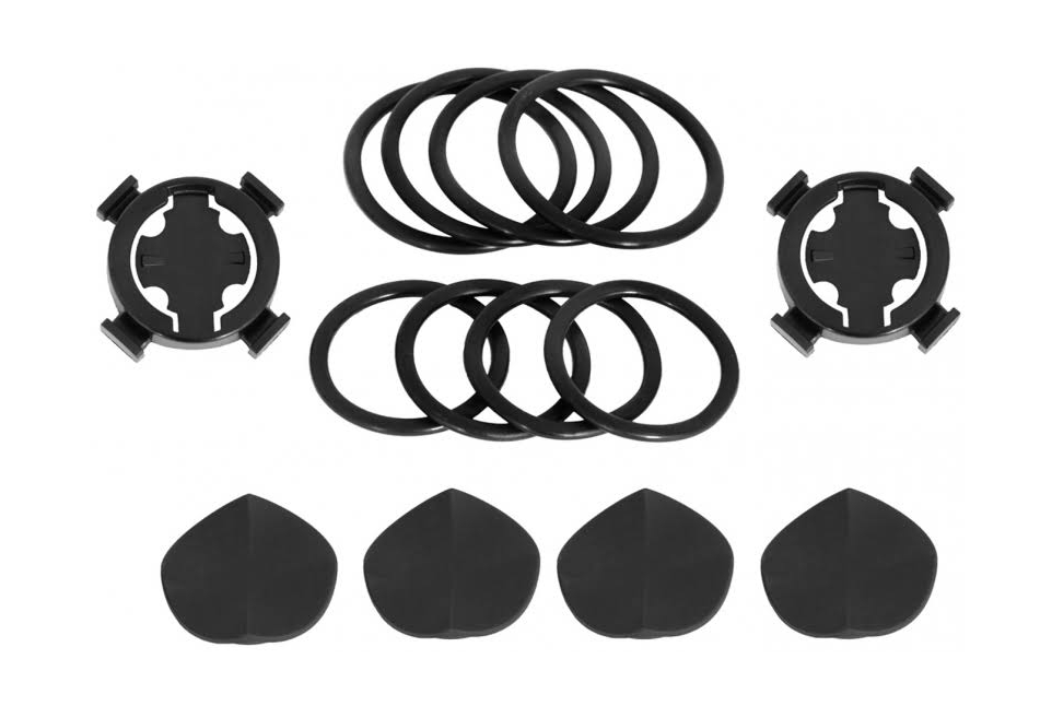 Serie de jinete compatible con soporte de soporte para bicicletas Bryton (2 piezas)