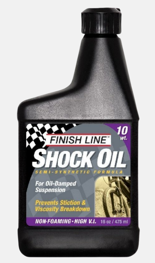 Olio per forcelle Finish Line Shock Oil 10 wt 475 ml