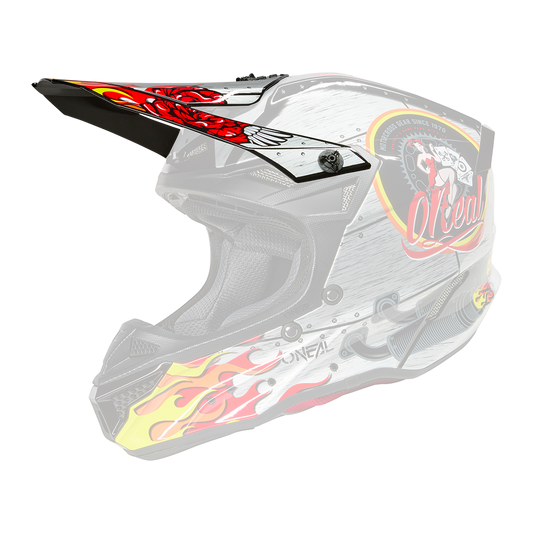 Spare visor for 5srs Polyacrylite HR helmet