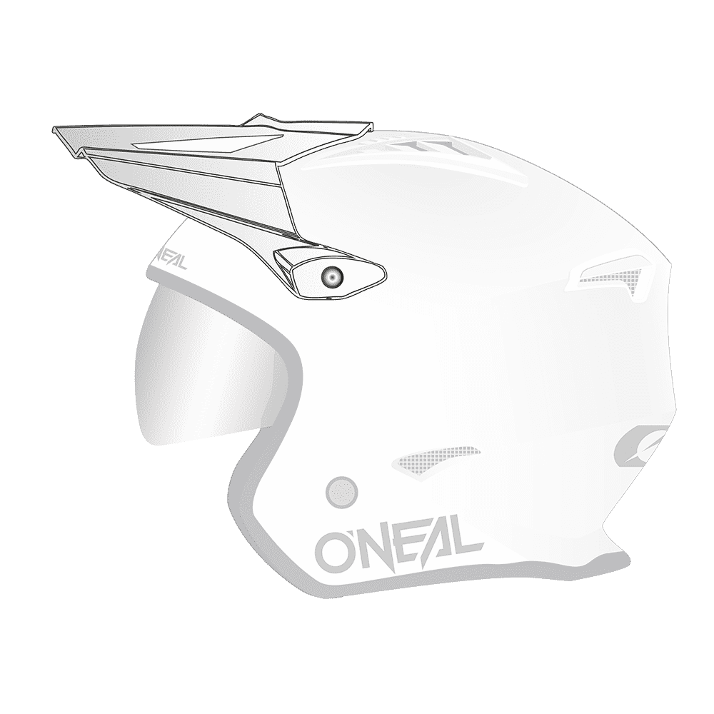 Volt Solid spare visor for helmet