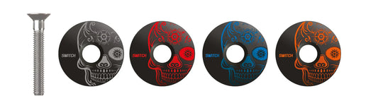 SCHALTER – SCHALTEROBERKAPPE, LEGIERTER TOTENKOPF