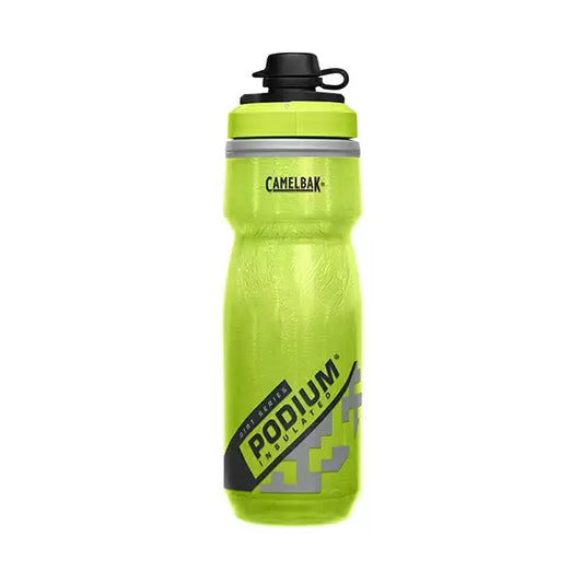 Camelbak Termal Botella MTB Serie de tierra de podio Chool 620ml con tapa verde lima