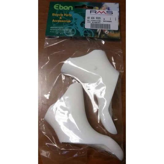 Casal copricomandi ebon shimano 105, branco