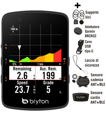 Bryton Rider 550D Con CAD e HRM