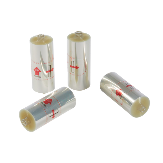 Paquet de 4 50 mm Films de rechange par masque B-33 Roll Off