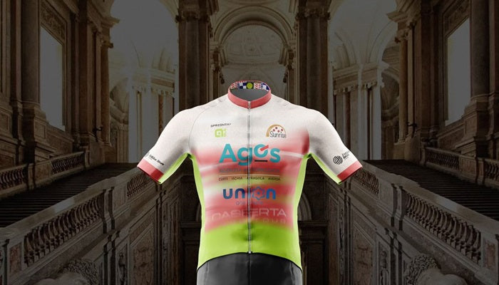 Camisa de manga curta Alé Caserta Race Tour