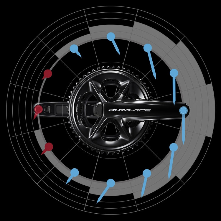 Guarnitura Shimano Dura Ace FC-R9200-P Power Meter 2x12v