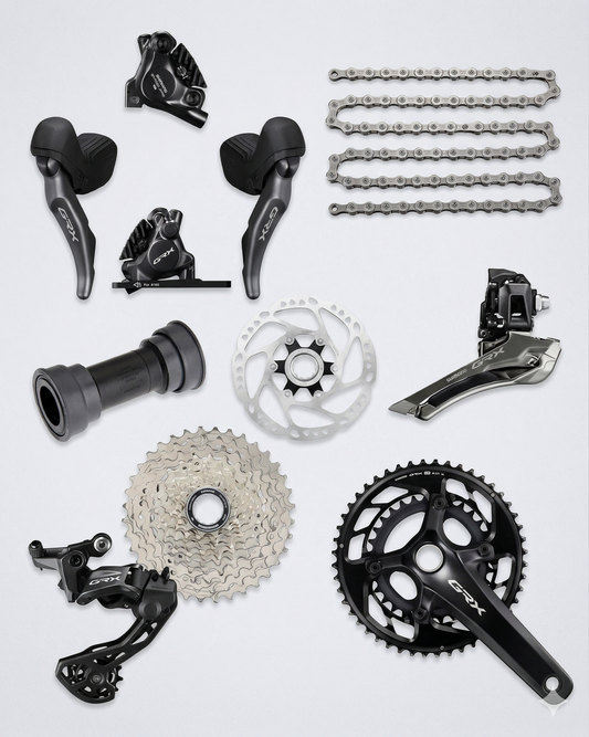 Shimano GRX RX820 2X12s Disc-Gruppe
