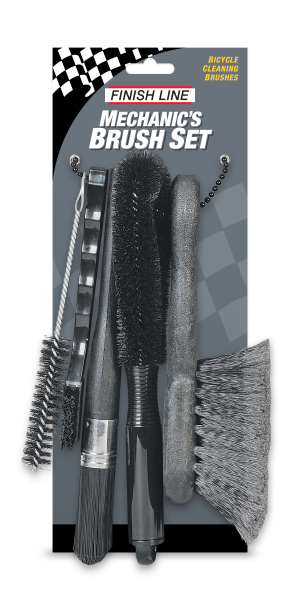 Professional brushes kit Finish Line Mechanic 'S Brush Set