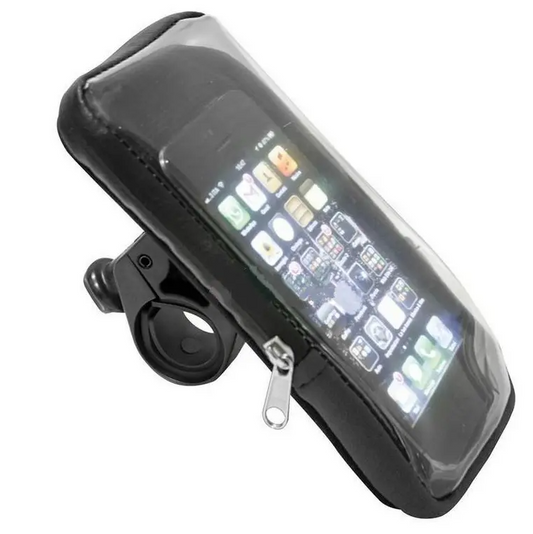 Soft smartphone holder with MVTEK handlebar attack