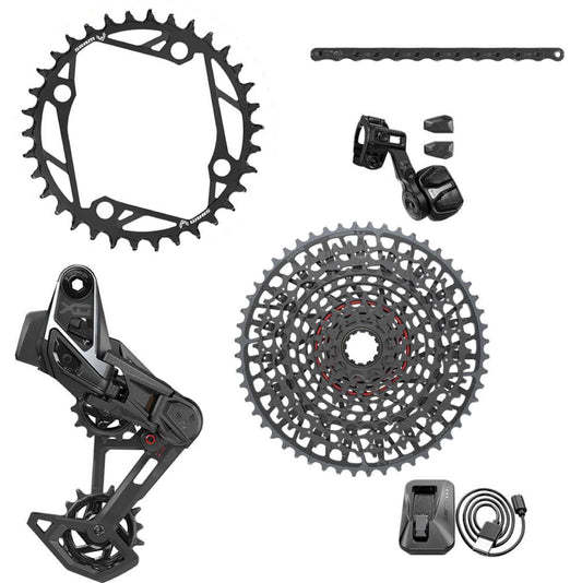 SRAM X0 Eagle Axs -vaihteisto E-MTB 104 BCD T-Tyyppiryhmä ilman pedaglea