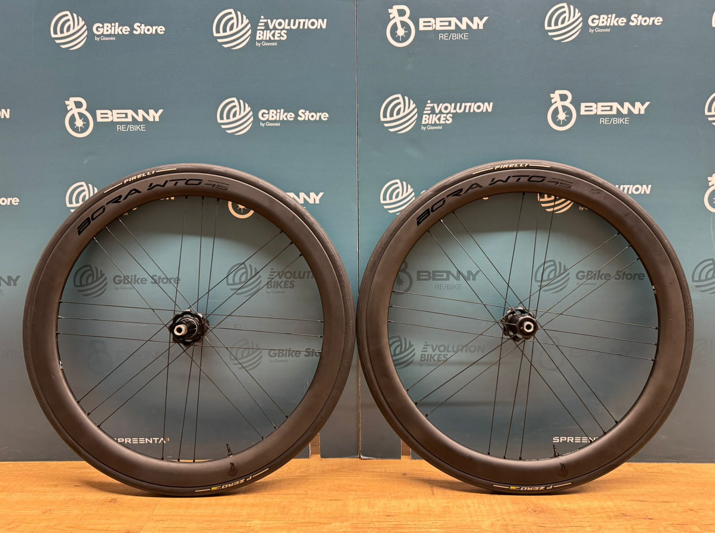 Campagnolo Bora WTO 45 DB wheels - Demo