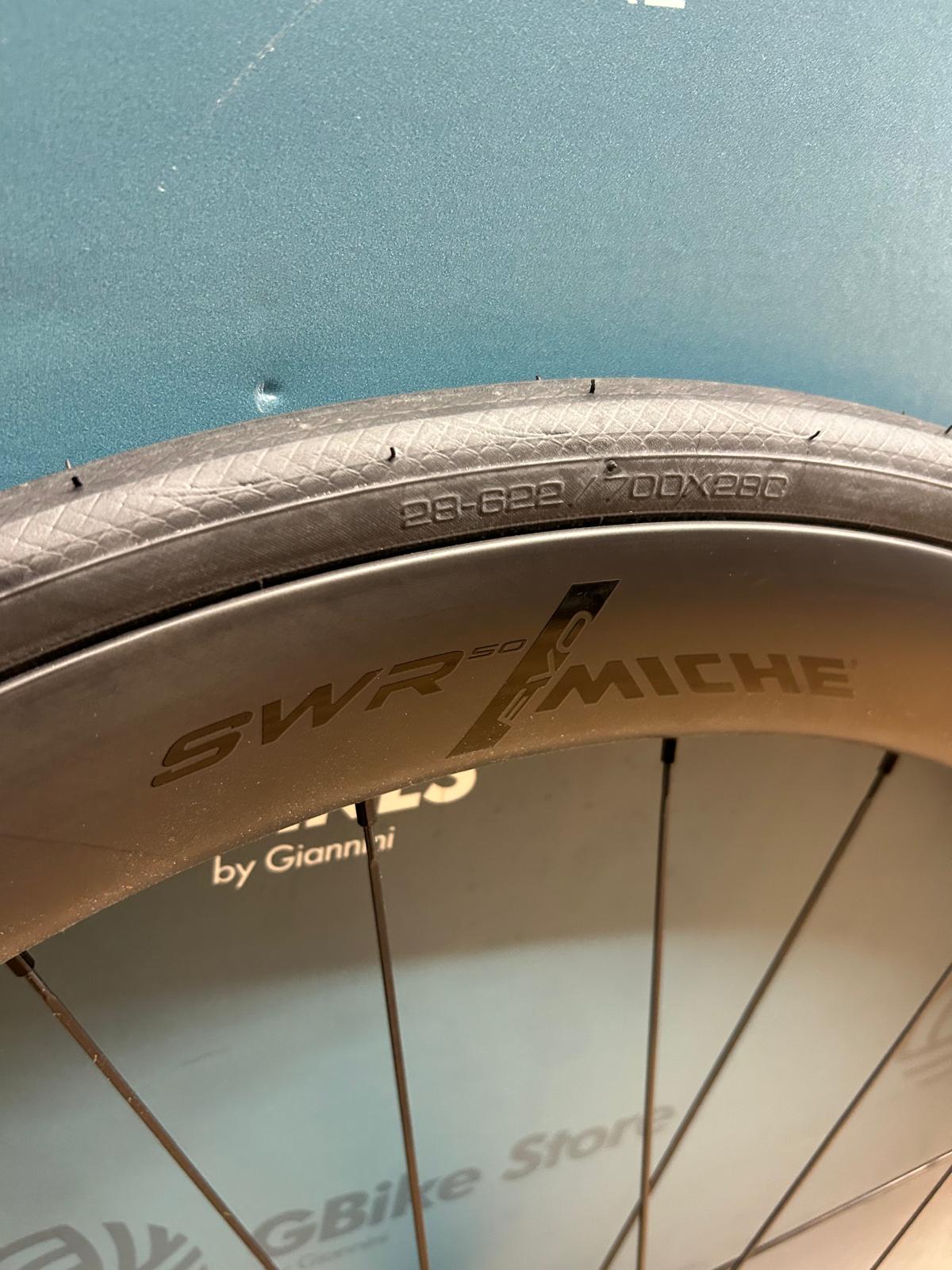 Pair of Miche SWR Evo 50 Wheels