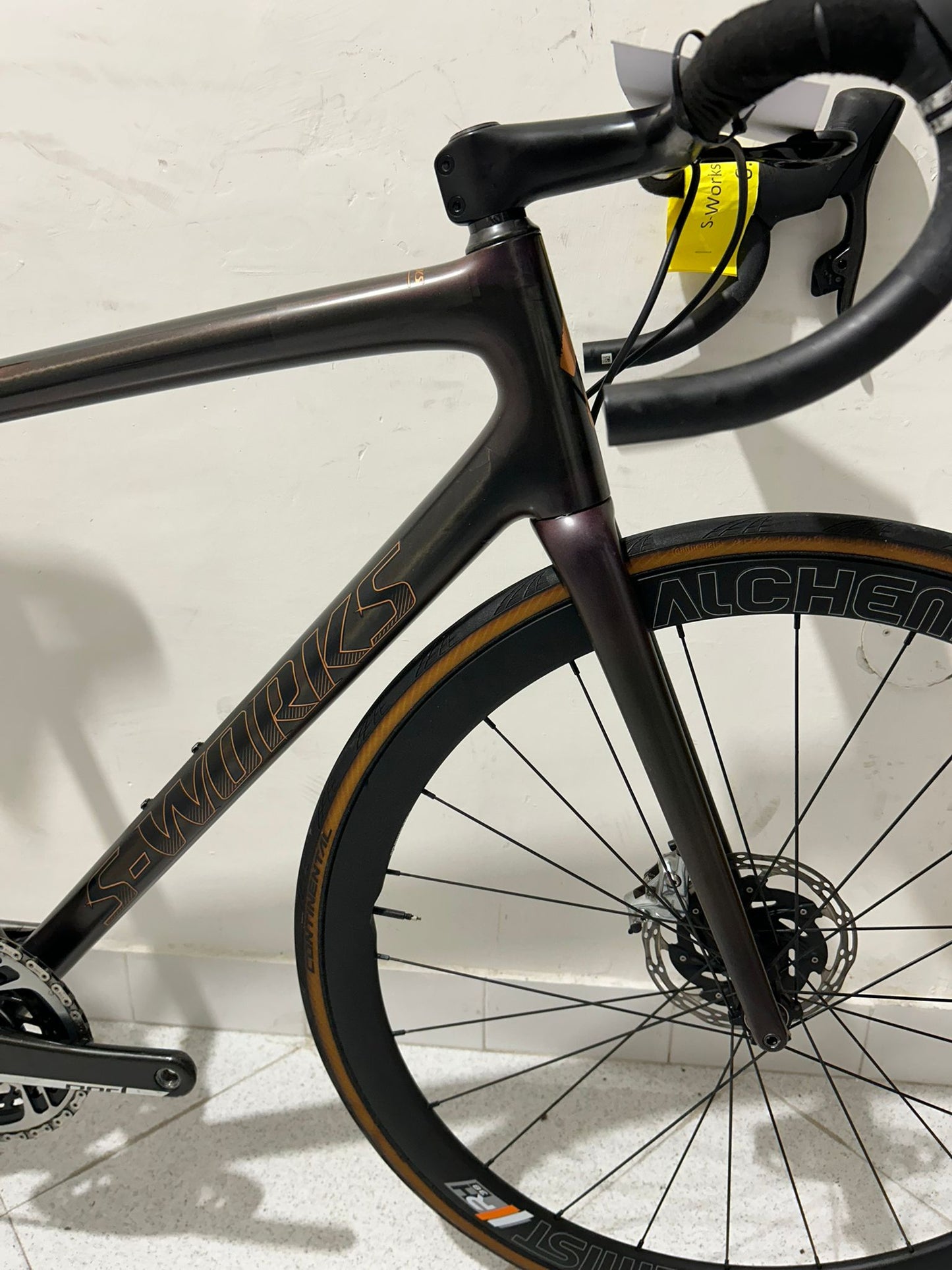 S-Works Aethos Rode Axs Maat 56 - Gebruikt