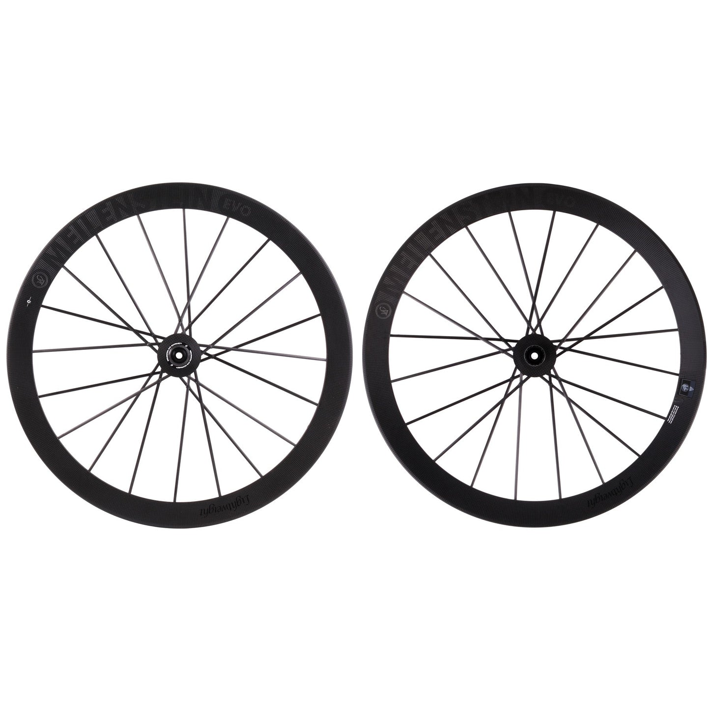 Lightweight Meillestein Evo Disc Tubeless Schwarz Edition wheels