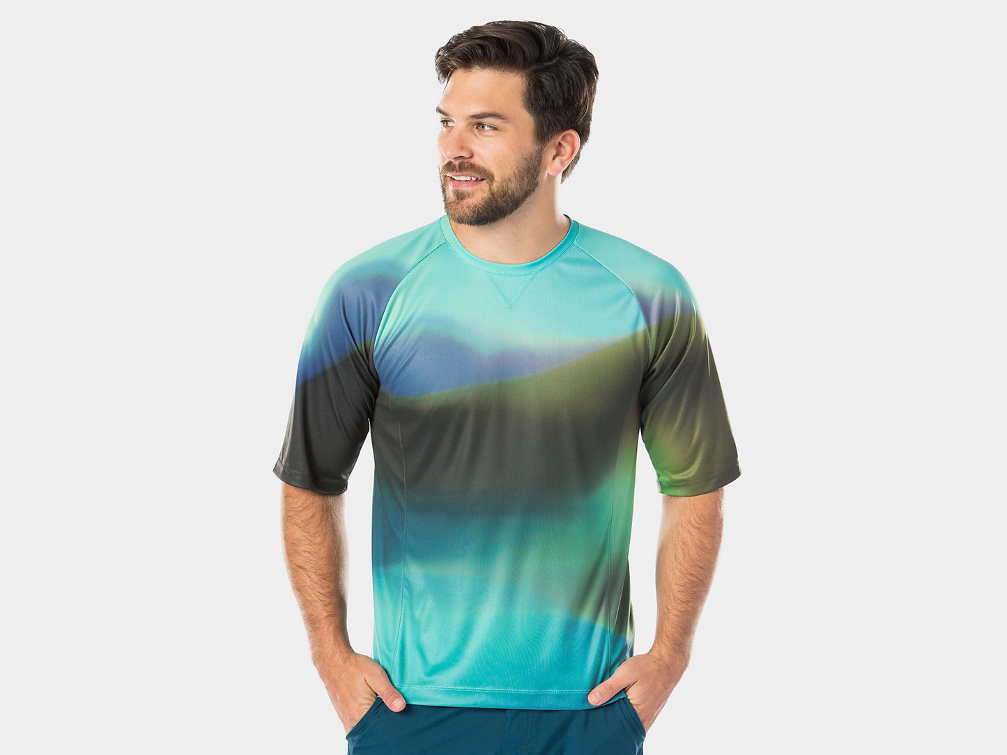 MTB bonTrager rhythm tech tee shirt