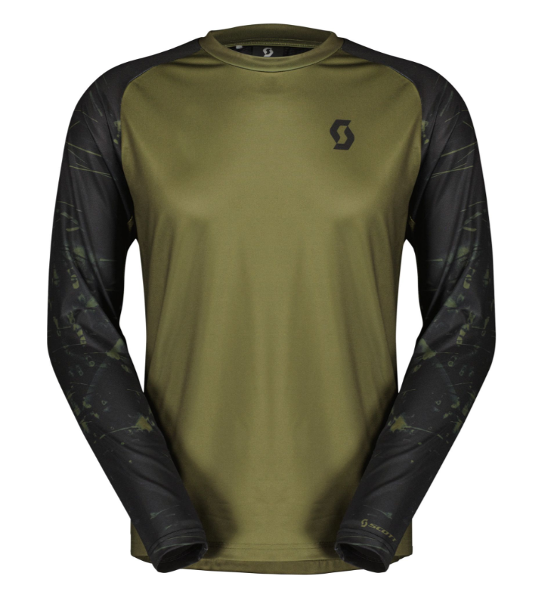 Chemise pour hommes longs Scott Tempête de piste