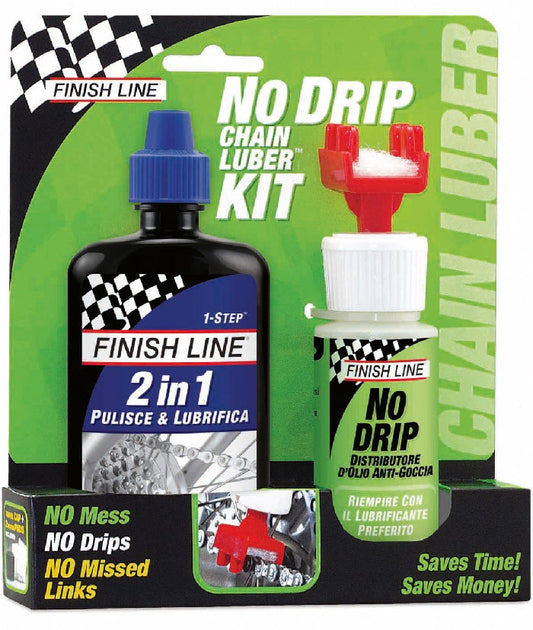 Kit No Drip Finish Line Pulisce e Lubrifica 2 in 1 - 120 ml