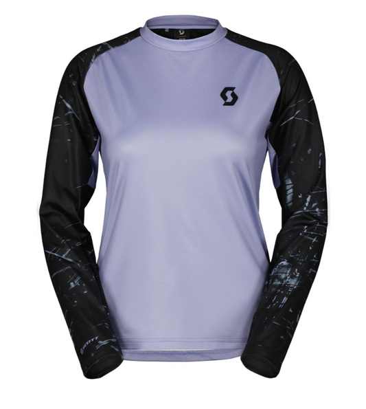 Camisa feminina Mangas compridas Scott Trail Storm