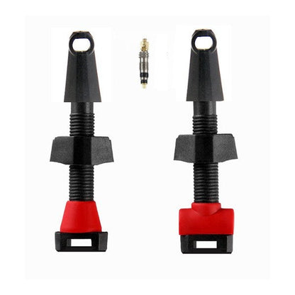 Coppia Di Valvole Presta Tubeless In Carbonio - 35mm