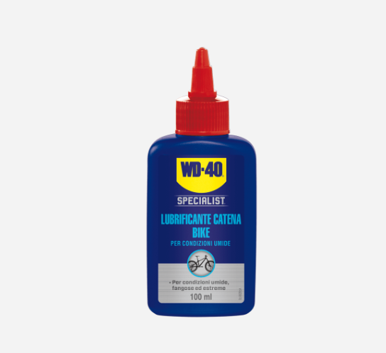 Lubrificante Catena Bike WD-40 Per Condizioni Umide Specialist 100 ml