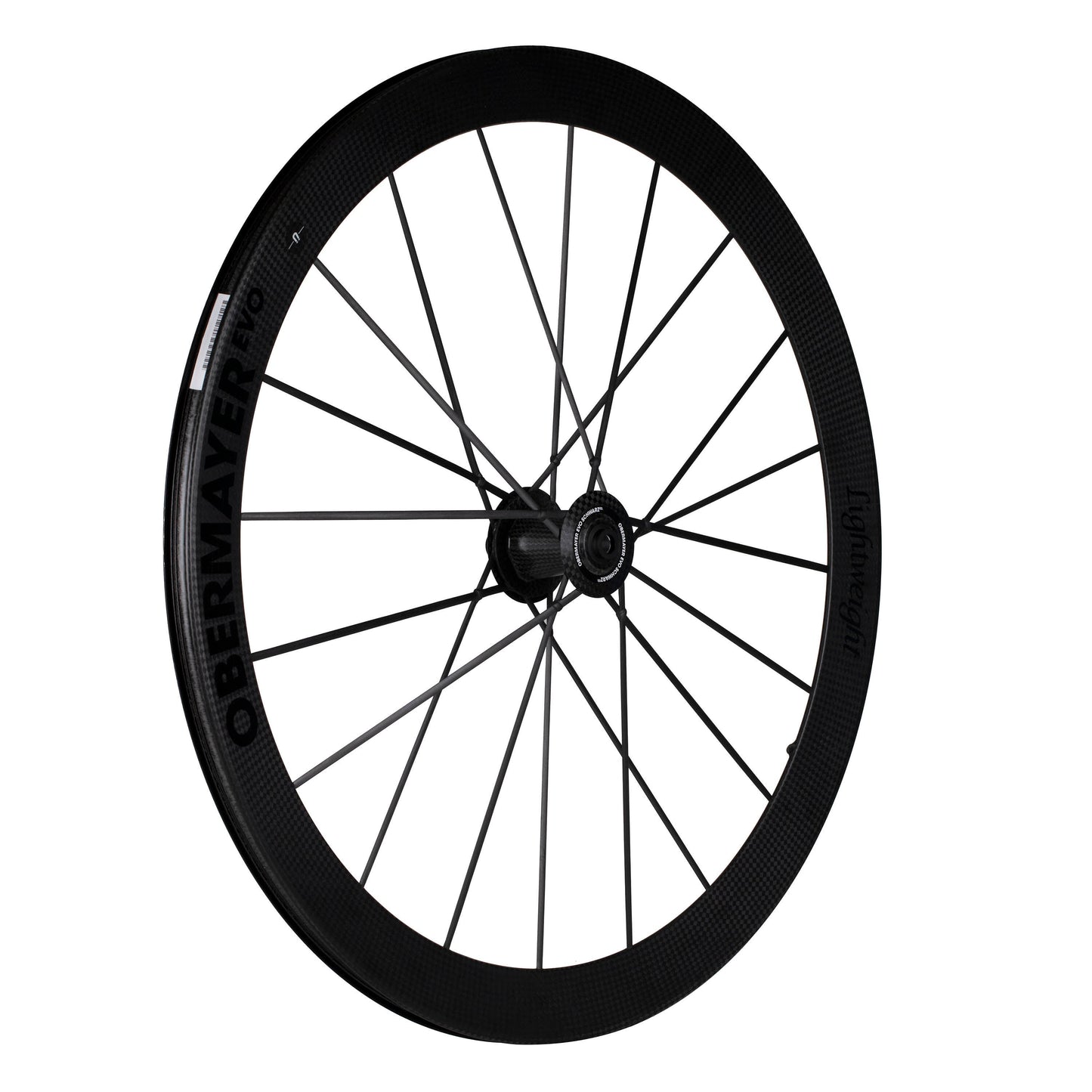 Lightweight wheels pair obermayer Evo Schwarz and Tubeless Disc