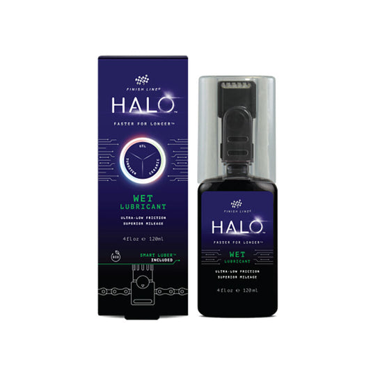 Línea de meta halo halo de 120 ml de lubricante de cadena de cerámica