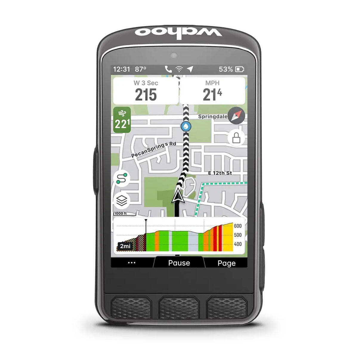 Wahoo elemnt as gps ciclocomputador
